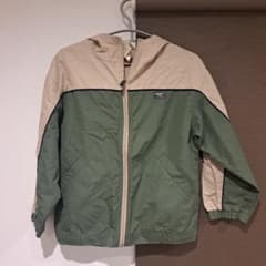 LLBean フード付きジャケット オリーブグリーン/ベージュのサムネイル