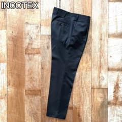 極美品】INCOTEX SUPER100'S ウール スラックス パンツ 48 - メルカリ