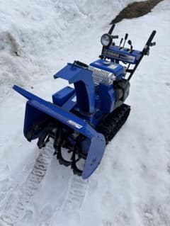 ヤマハ 青の除雪機　YT970ED　整備・動作確認済み。青森県内ご自宅まで無料配達可能です！ ヤマハ 除雪機 YT970ED 整備動作確認済み。青森県内ご自宅まで無料配達