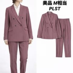 美品】PLST セットアップ ダブルブレスト リネンブレンド M相当 - メルカリ