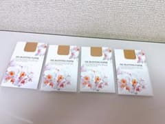 【新品未使用】あぶらとり紙 4個セット 胡蝶蘭デザインのサムネイル