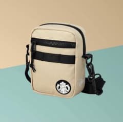 販売終了】スターバックス✖️ニューエラ ショルクロスバッグ ベージュ 