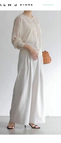 ナチュラル 長袖カーディガン フリーサイズのサムネイル