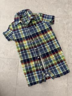 Ralph Lauren チェック柄 ロンパース 9Mのサムネイル