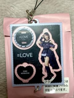 イコラブ ＝LOVE 野口衣織 ミニくじ vol2 黒衣装 アクスタキーホルダー