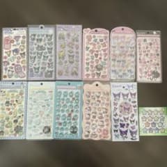 サンリオキャラクターズ 立体シール 12枚セットのサムネイル