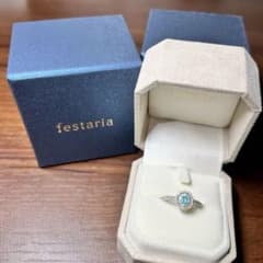 festaria リング 指輪 パライバトルマリン - メルカリ