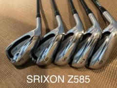 レフティ中古アイアンSRIXON Z585（6〜9.P) ミヤザキ Mahanaのサムネイル