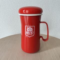 UCC COFFEE ポット 赤 ホーローのサムネイル