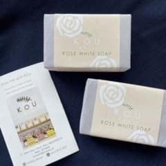 -バリ島- KOU ROSE WHITE SOAP 2個セットのサムネイル