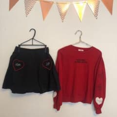 値下げ！！冬服♪ pinklatteセット♪のサムネイル