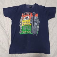 oldSTUSSY ステューシーTシャツ ネイビーのサムネイル