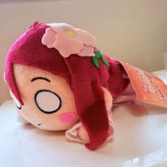 ラブライブ サンシャイン 寝そべり ぬいぐるみ マスコット キーホルダー 梨子 ラブライブ サンシャイン 寝そべり ぬいぐるみ マスコット