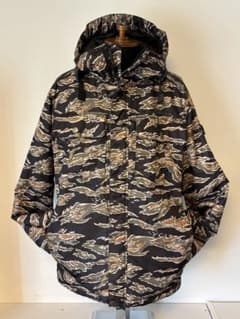 ボード/ウェア/バートン/迷彩/ジャケット/マウンパ/タイガーカモ/フーディ/L BURTON - ボード/ウェア/バートン/迷彩/ジャケット/マウンパ/タイガー