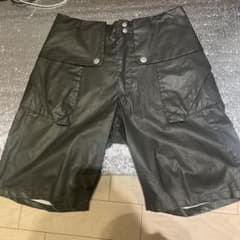 omarafridiレザー ブラック ショートパンツ 46のサムネイル