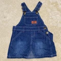 キムラタン　ボブソン　95  サロペット　オーバースカートのサムネイル