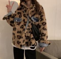 ヒョウ柄デニム♡リバーシブルのサムネイル