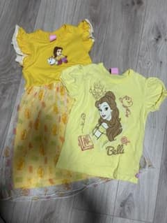 ディズニー 美女と野獣 ベル トップス ワンピース セットのサムネイル