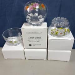 三越 オリジナルデザートグラス 鉢5 点セットのサムネイル