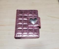 Samantha vegaピンク キルティング リングバインダー 手帳カバーのサムネイル