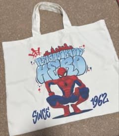 스파이더 맨 토트 백 신품