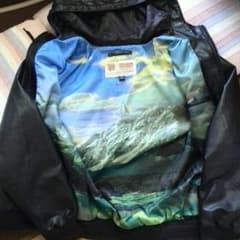 ボルコムレザージャケット　サイズLのサムネイル