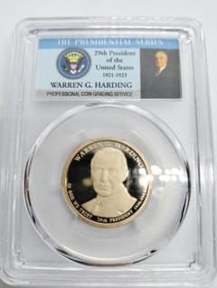PCGS PR70DCAM 2014S 第29代大統領 ウォレン・ハーディング PCGS PR70DCAM 2014S 第29代大統領 ウォレン・ハーディング - メルカリ