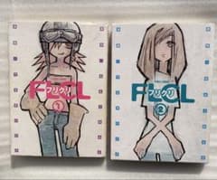 フリクリ 1巻2巻 漫画 コミック ウエダハジメ GAINAX 第一刷　初版