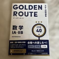 大学入試問題集 ゴールデンルート 数学1A・2B 応用編のサムネイル
