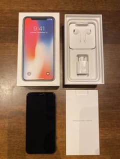 iPhone X Space Gray 256 GB(美品)のサムネイル