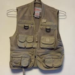 RUGGED OUTDOOR GEAR フィッシングベスト M ベージュ　キッズのサムネイル