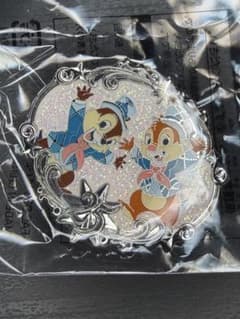 디즈니씨 25주년 칩과 데일 핀 배지