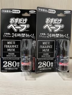 フマキラー おすだけベープ ホワイトフレグランスムスク 280回分 2個セットのサムネイル