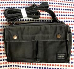 PORTER 吉田カバン ショルダーバッグ ブラック 撥水加工クリーニング済のサムネイル