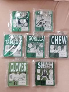 ONE PIECE BASESHOP 복권 아크릴 블록 매력 싹