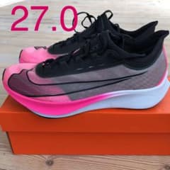 新品未使用　NIKE厚底ズームフライ3    27.0cmのサムネイル