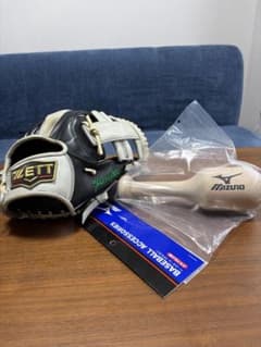 ZETT 野球グローブ MIZUNO木製グラブハンマー - メルカリ