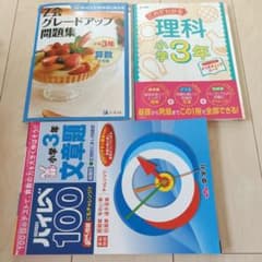 小3ワークまとめ売り Z会算数文章題、ハイレベ100文章題、これでわかる理科のサムネイル