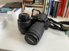 Nikon D5000 デジタル一眼レフ 本体　標準＋望遠のサムネイル