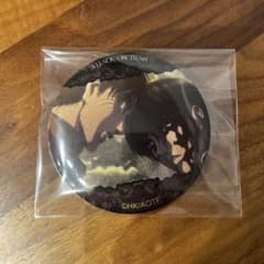 Attack Titan Glittery Pin Badge 76mm CONNECTION Levi & Eren