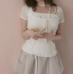 Andmary Claire set tops ivoryのサムネイル