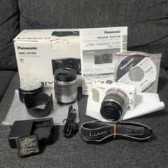 パナソニック LUMIX DMC-GF6W-W 白 ダブルレンズキット パナソニック LUMIX DMC-GF6W-W 白 ダブルレンズキット - メルカリ