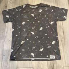 はじめましてまつおです 宇宙柄 Tシャツのサムネイル