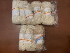 5日までお値下げ★新品未使用★7玉＋1玉毛糸おまけ★スラブループのサムネイル