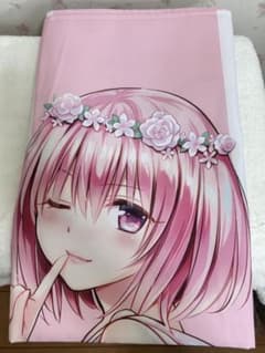 ToLOVEる15周年記念原画展 凱旋 モモ 等身大布ポスター - メルカリ