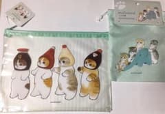 mofusand　セリア　ポーチ　巾着　セット Seriaのサムネイル