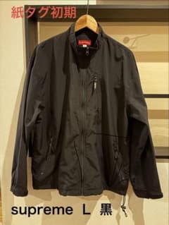 90s USA製 Supreme ナイロンジャケット L 黒 初期RN81407 - メルカリ