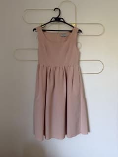 FOXEY ノースリーブ フレアワンピース ピンク　サイズ40 クリーニング済！ 中古・古着通販】FOXEY (フォクシー) ニットN/Sワンピース ピンク