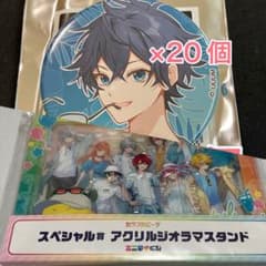 ましまろ。様 カラフルピーチ アクリルジオラマスタンド なおきり缶 