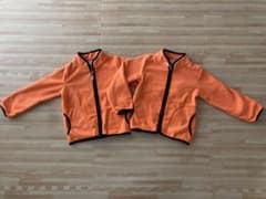 新品　双子フリース　アウター　110cmのサムネイル